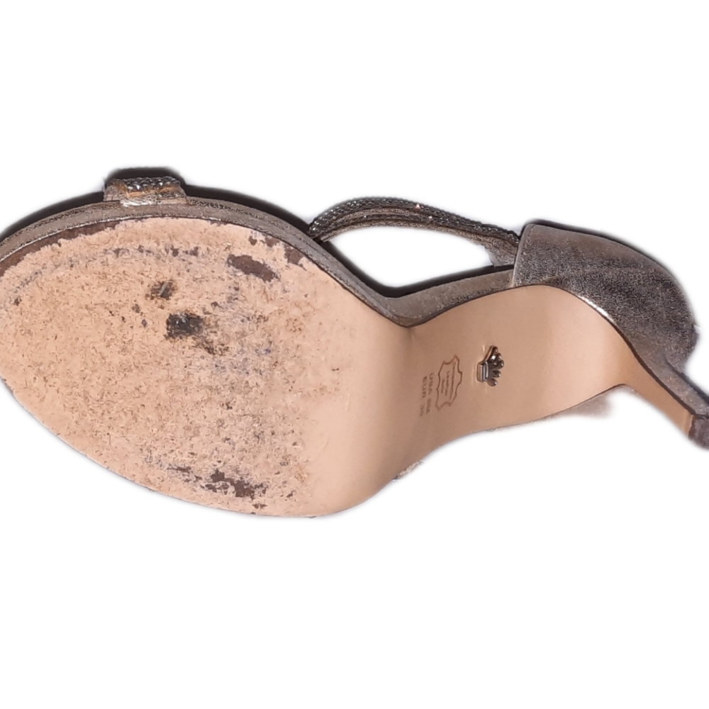 Nina gold rhinestone heels - Picture 5 of 5